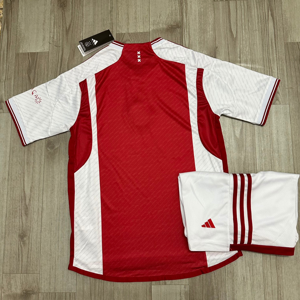 Áo Bóng Đá CLB Ajax Amsterdam 23/24 - Chuẩn Mẫu Thi Đấu - Vải Polyester Gai Thái