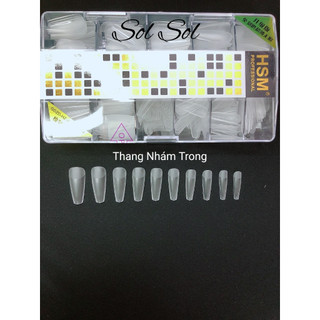 Móng úp lẻ size hsm - phom thang nhám trong