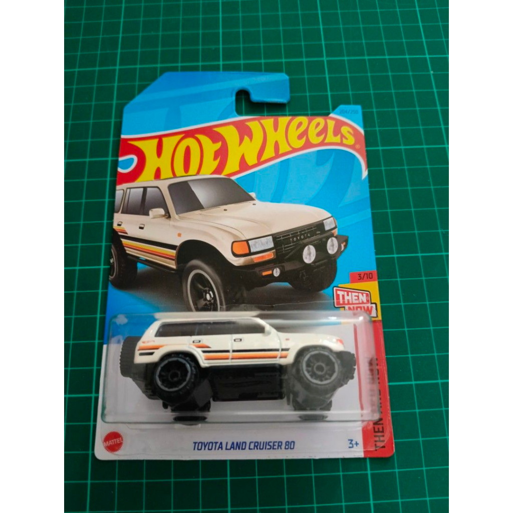 Xe mô hình Hot Wheels 1/64 Toyota Land Cruiser 80 (new)