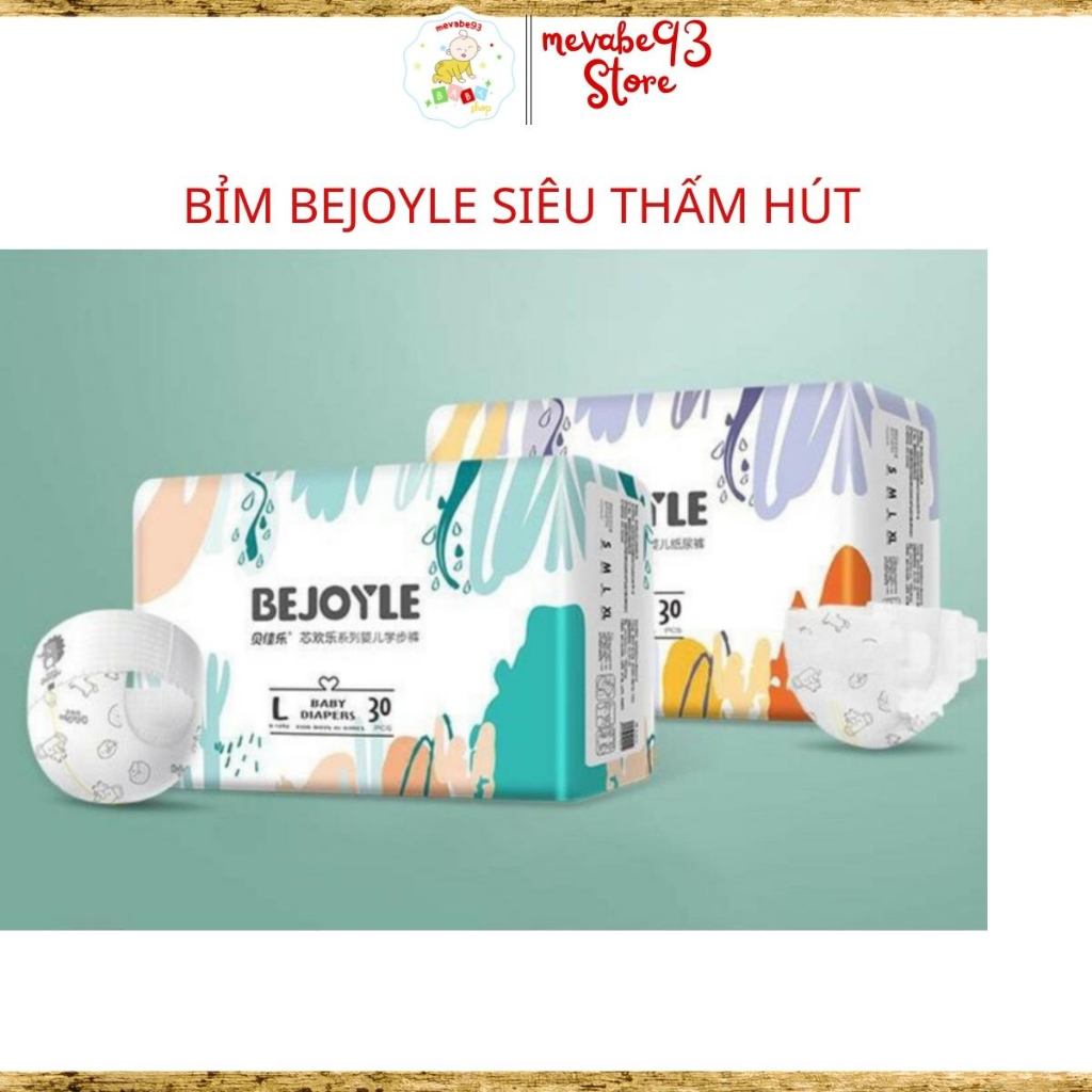 Bỉm BEJOYLE dán quần đủ size S120 M96 L90 XL78 XXL66