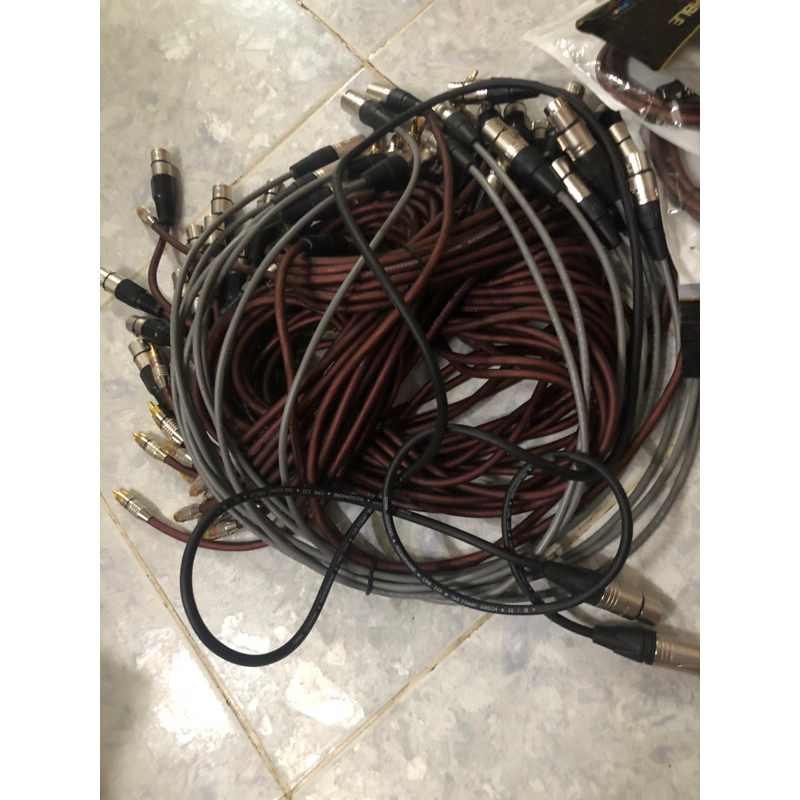 Dây Jack Canon Cái Ra AV , Canon đực - Cái, kết nối Ampli ra vang, cục đẩy ra vang, vang ra sub