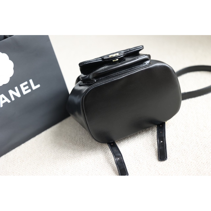 Balo Cha.nel size 22cm chất da mềm fullbox nam châm