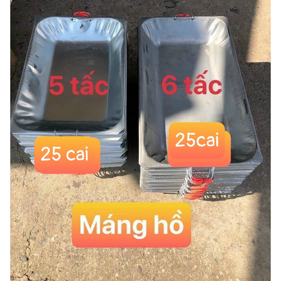 MÁNG NƯỚNG THAN HOA BẰNG NHÔM ,MÁNG TÔN CHO GÀ ĂN, MÁNG HỒ