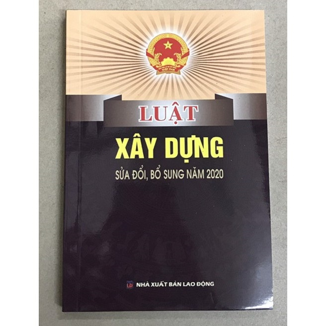 Sách - Luật Xây Dựng bìa mềm