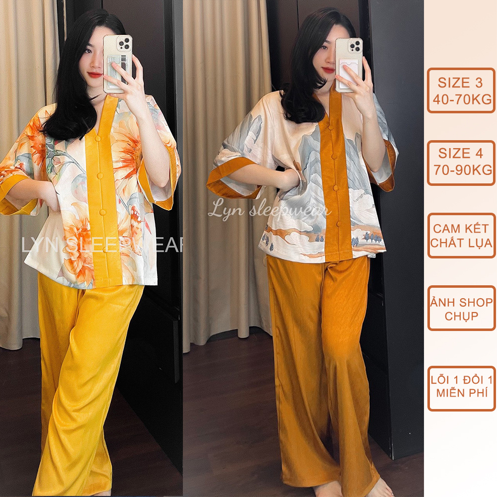 ĐỒ LAM, PHÁP PHỤC ĐI CHÙA BIGSIZE 40-90KG. LỤA XƯỚC