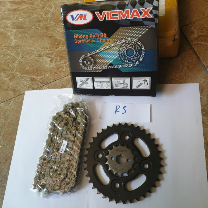 Nhông sên dĩa VicMax wave Rs, waves,s100,RSX,wave apha lớn...bán lẻ giá si