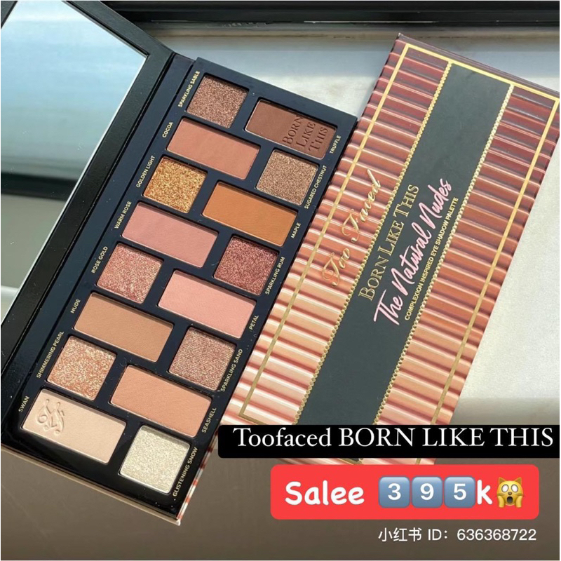 Bảng mắt Toofaced Born like this