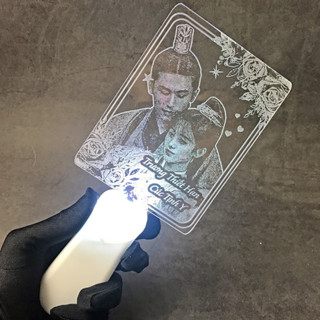 Lightstick khắc laser theo yêu cầu - mẫu chữ nhật 05