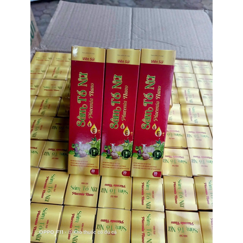 Sủi Sâm Tố Nữ mầm đậu nành, sâm macca, nhung hươu giúp tăng nội tiết tố nữ, đẹp da, nở ngực, giảm nám sạm da - 20 viên