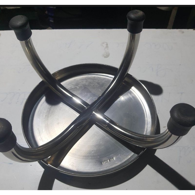 Ghế đẩu Inox Cao 15cm siêu chắc chắn