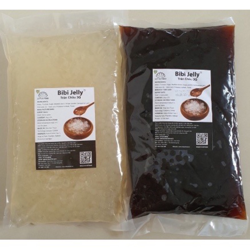 Trân châu 3Q Bibi Jelly túi 2kg