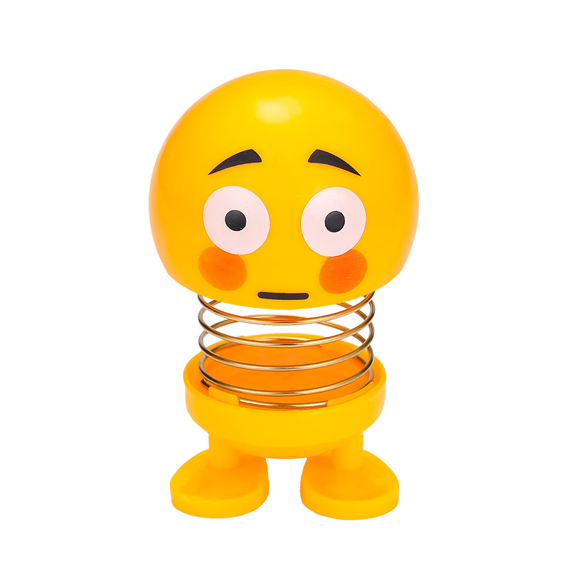 ❣️FREESHIP❣️ Con Nhún Có Đèn Nháy - Con Nhún ĐÔREMOM Lò Xo- Thú Nhún Lò Xo Biểu Cảm Gương Mặt Rõ Nét. Hàng Chuẩn