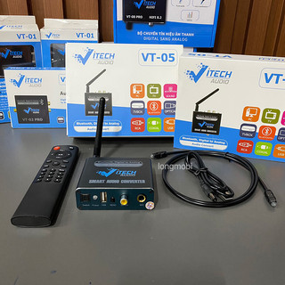 Vitech VT-05 Bộ chuyển đổi âm thanh Bluetooth 5.0