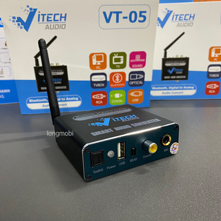 Vitech VT-05 Bộ chuyển đổi âm thanh Bluetooth 5.0