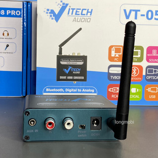 Vitech VT-05 Bộ chuyển đổi âm thanh Bluetooth 5.0