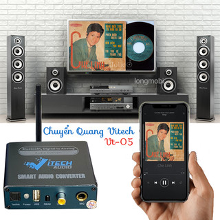 Vitech VT-05 Bộ chuyển đổi âm thanh Bluetooth 5.0