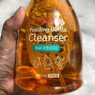 Chai nước rửa bình sữa Wesser 500ml