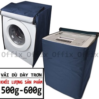 Áo bọc trùm máy giặt Vải Dày trơn cao cấp, chống thấm nước hiệu Offix