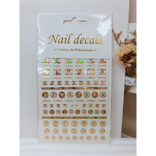 Sticker dán móng hình thương hiệu