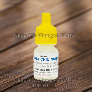 1 lọ Vacxin Lasota Chịu Nhiệt cho Gà Con, Chim Cảnh