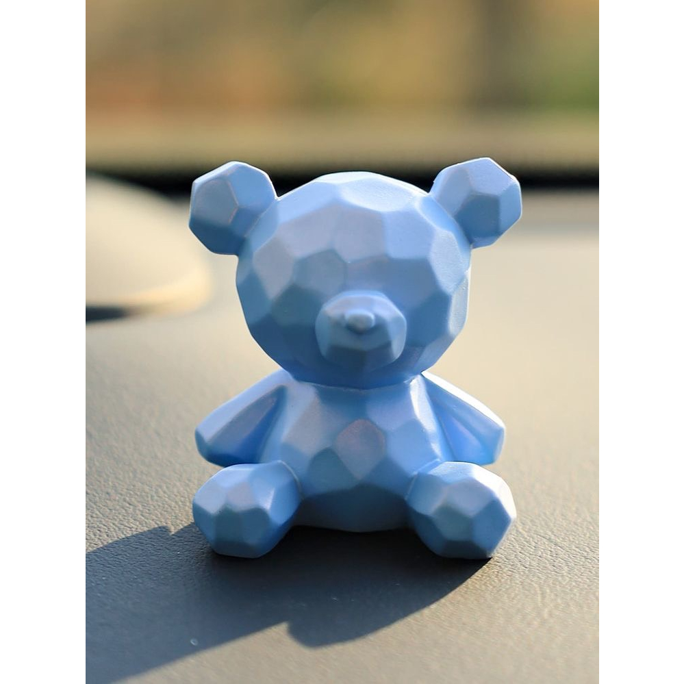 Tô Tượng Thạch Cao Gấu 3D Size Trung - Tượng Tô Màu Cho Bé Tặng Kèm Theo Màu Và Cọ - Bảo Bình Decor