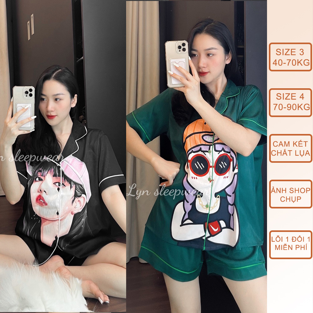 Đồ bộ, đồ ngủ ĐÙI bigsize 40-90kg Xước Thiết Kế
