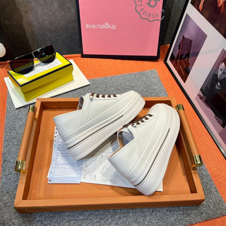 giày thể thao sneaker độn đế da miếng siêu mềm mẫu mới fullbox