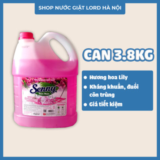 Nước lau sàn Senny 3.8kg hương hoa Lily (Hồng)