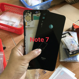 Bộ Vỏ + Sườn Xiaomi Redmi Note 7/ Note 7 Pro (kèm nút bấm và cụm kính camera)