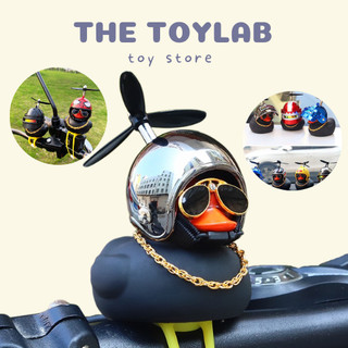 Vịt gắn mũ bảo hiểm, gắn xe máy, ô tô nhiều mẫu mã dễ thương The ToyLab, phụ kiện gắn xe máy, xe đạp, ô tô xe hơi