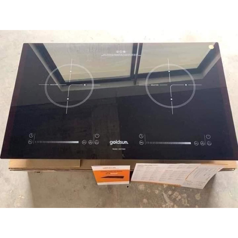 BẾP ĐIỆN TỪ ĐÔI GOLDSUN GDI7400 bảo hành 02 năm chính hãng