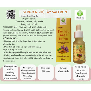 Serum saffron nghệ tây nhà thanh thị. dung tích 20ml.