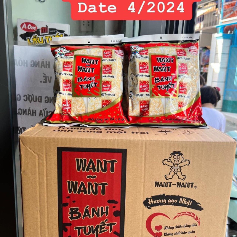 báng tuyết want want