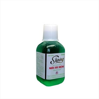 Nước súc miệng shining 220ml