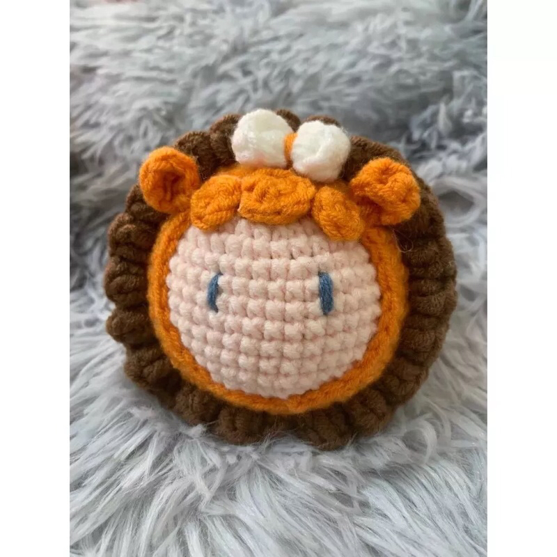 [HÀNG ĐẶT TRƯỚC] Đầu sư tử cute len móc handmade