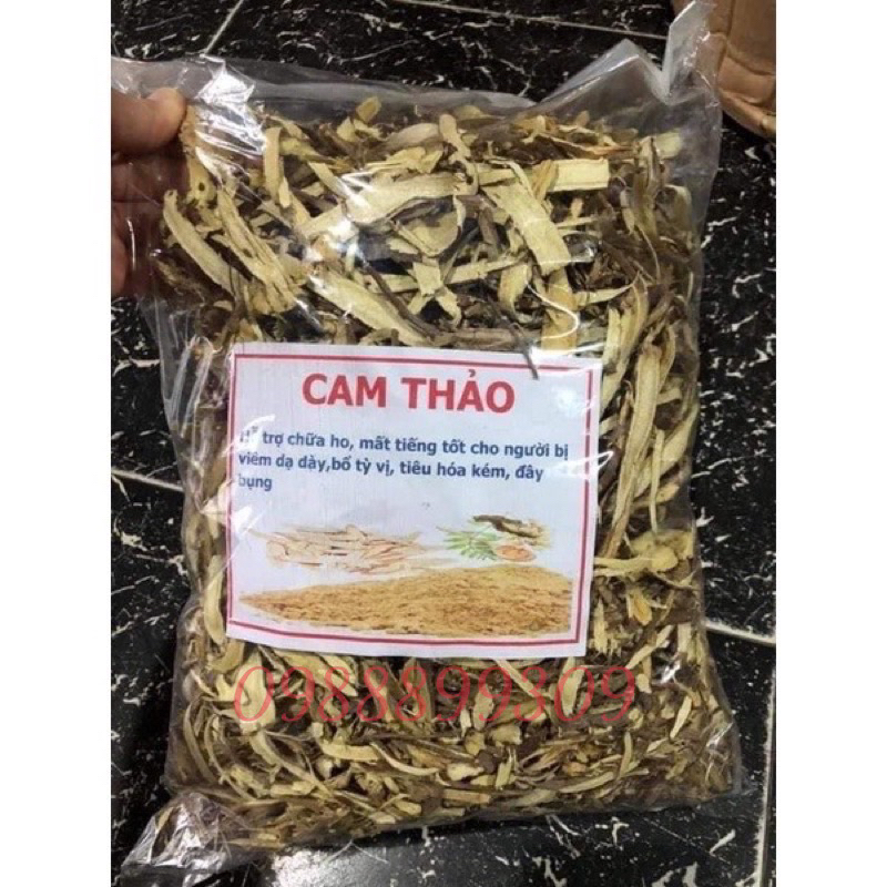 100 gram Cam Thảo Khô thái lát, vị ngọt, thơm - Hàng loại 1