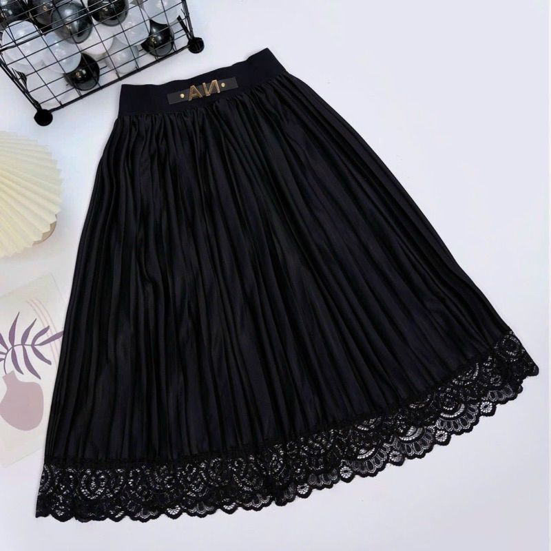 Chân Váy xếp ly chân váy xoè đi học cho bé Gái