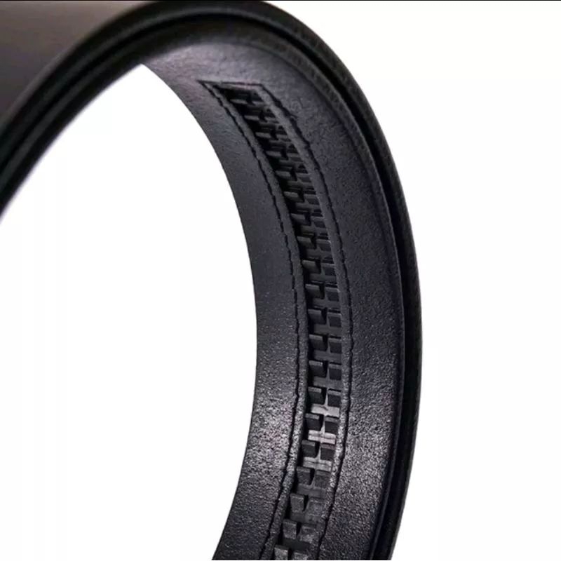 Dây nịt, thắt lưng nam đẹp da bò nhập khẩu cao cấp sang trọng bản 3.5cm dùng cho mặt khóa tự có răng nhựa siêu bền