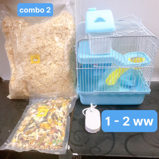 Combo nuôi chuột hamster cơ bản tiết kiệm cho người mới nuôi