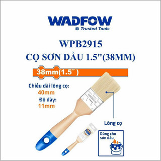 Cọ sơn 1.5 inch cáng gỗ wadfow wpb2915