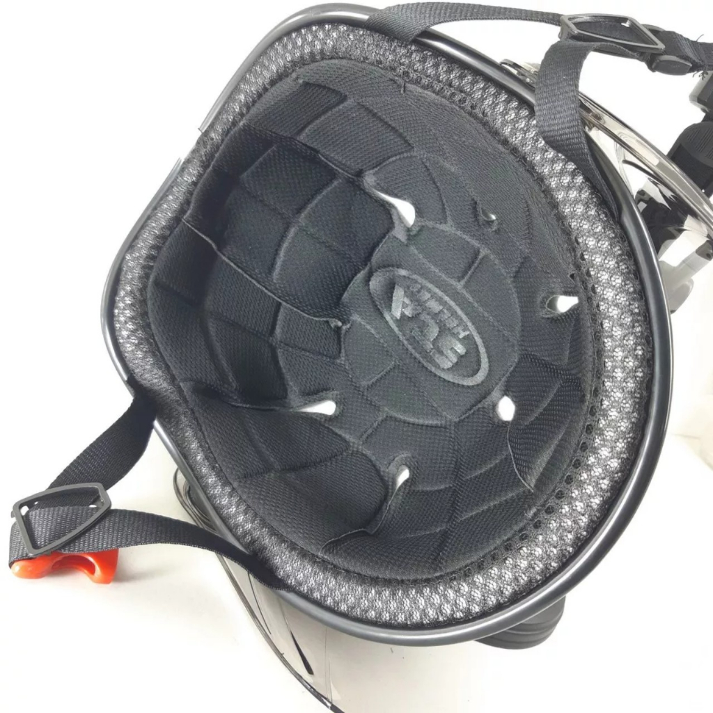 Mũ bảo hiểm nửa đầu AMBY kính dài chống tia UV - hàng chính hãng bảo hành 12 tháng