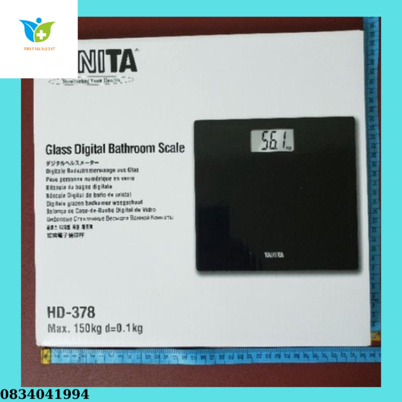 Cân điện tử-  Cân sức khỏe TANITA HD- 378 Max 150kg
