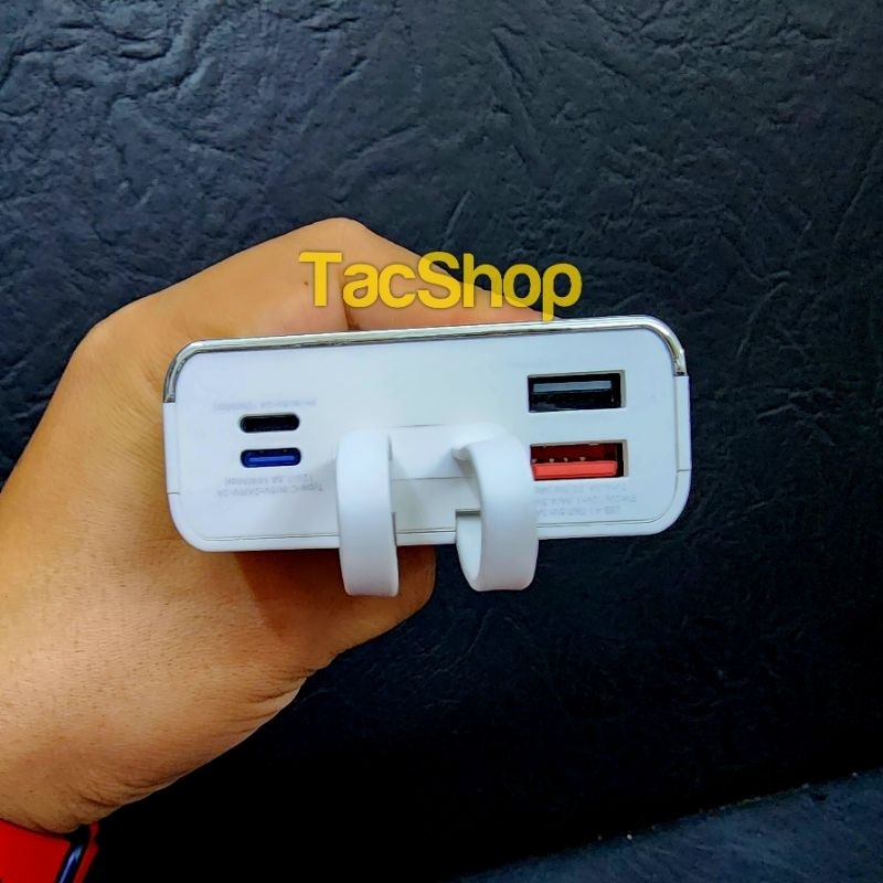 Sạc Dự Phòng Remax RPP-561 20000mAh hỗ trợ sạc nhanh PD 20W QC 22.5W kèm 2 cáp sạc chính hãng