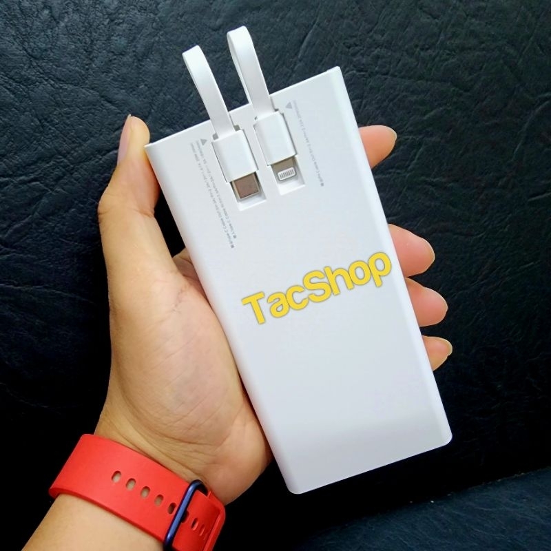 Sạc Dự Phòng Remax RPP-561 20000mAh hỗ trợ sạc nhanh PD 20W QC 22.5W kèm 2 cáp sạc chính hãng