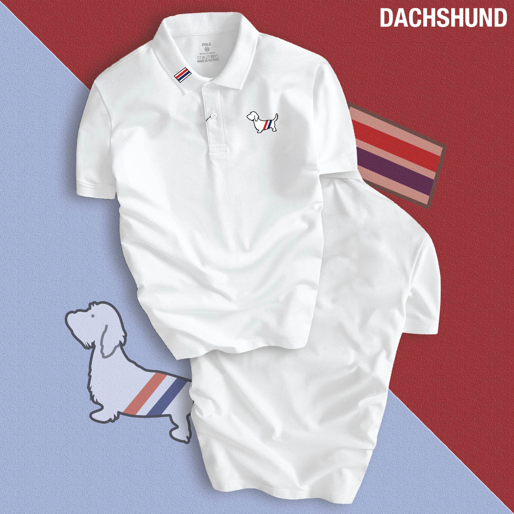 Áo Thun Polo Nam DACHSHUND chất CVC cá sấu sang trọng, lịch lãm, thoáng mát