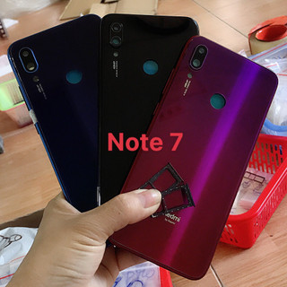 Bộ Vỏ + Sườn Xiaomi Redmi Note 7/ Note 7 Pro (kèm nút bấm và cụm kính camera)