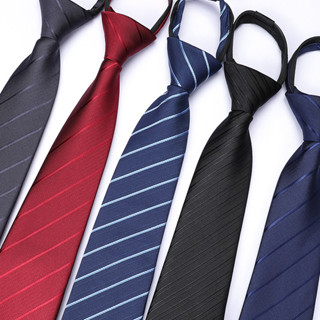 Cavat Nam bản to 8cm thắt sẵn khóa kéo nhiều lựa chọn mẫu, Cà vạt cao cấp, Cravat công sở, Calavat trung niên