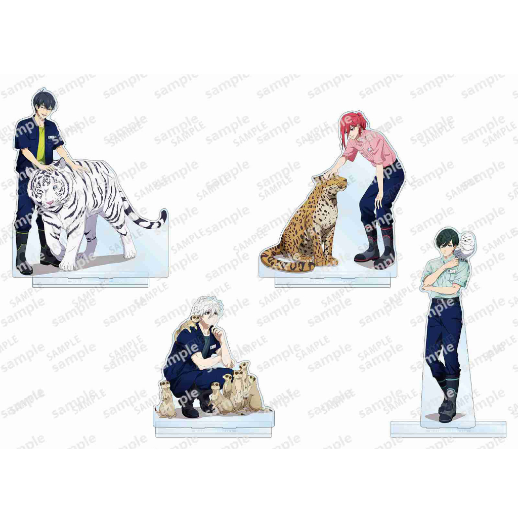 MÔ HÌNH Standee BLUE LOCK ver SỞ THÚ acrylic anime mica chibi tượng trang trí trưng bày