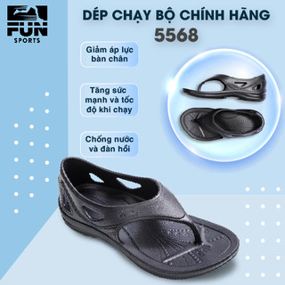 Dép Chạy Bộ Ysandal Chính Hãng B&M Đài Loan Mã BCU5568 Nam Nữ Siêu Nhẹ Nhựa EVA Màu Đen Fun Sports
