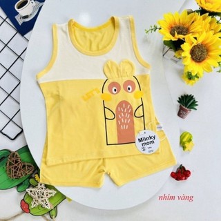 Bộ ba lỗ thun lạnh Minky cho bé (HK002)